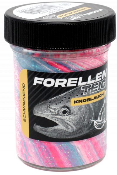 Forellenteig Knoblauch schwimmend 50 g Regenbogen UV