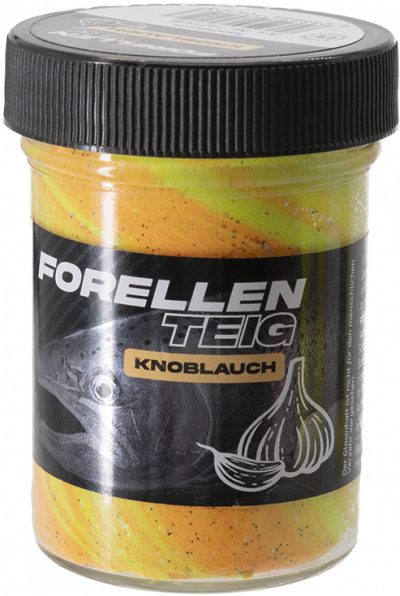 Forellenteig Knoblauch schwimmend 50 g Sandsturm