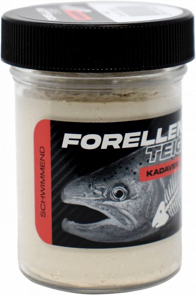 Forellenteig Kadaver schwimmend 50 g Weiß