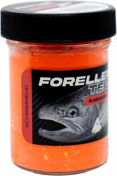 Forellenteig Kadaver schwimmend 50 g Orange UV