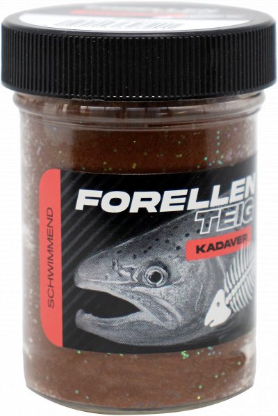 Forellenteig Kadaver schwimmend 50 g Braun