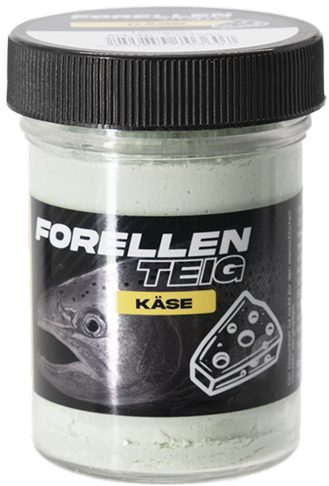 Forellenteig Käse schwimmend 50 g Mintgrün