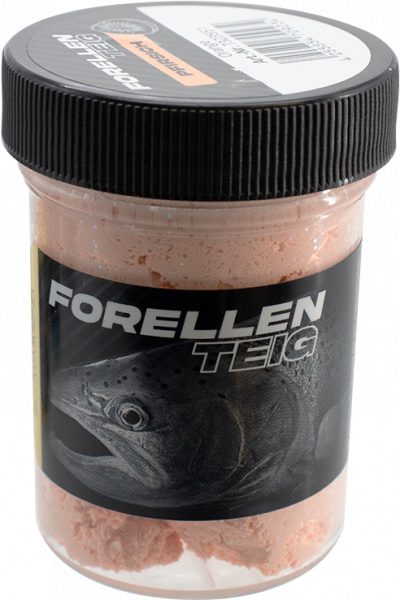 Forellenteig Pfirsich schwimmend 50 g Orange