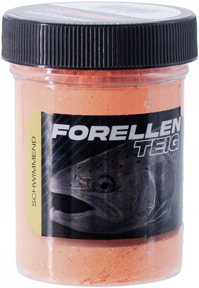 Forellenteig Lachs schwimmend 50 g Hellorange