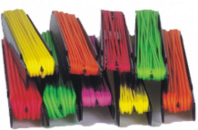 Elastic Nr. 12 Fluo rot  Ø 1,6 mm