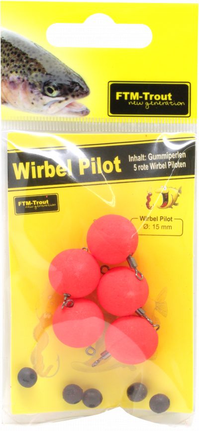 Wirbel Pilot rot 15 mm