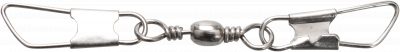 Doppelwirbel m. Karabiner Gr. 10
