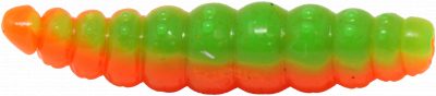 Omura Baits Larvy Käse 3,5 cm Dunkelgrün / Dunkelorange