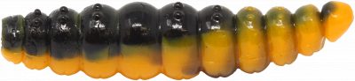 Omura Baits Larvy Käse 4,5 cm Schwarz / Ocker