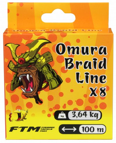 Schnur Omura Braid 3,64 kg - 0,08 mm