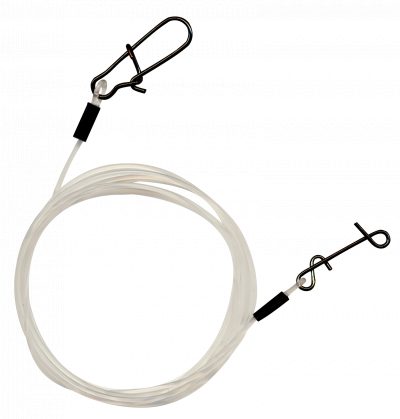 Vorfach Fluocarbon ohne Haken / Einhänger - No Knot Verbinder Inh. 2 Stk.