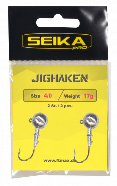 Jigköpfe 17 g Gr. 4/0 Inh. 2 Stk.
