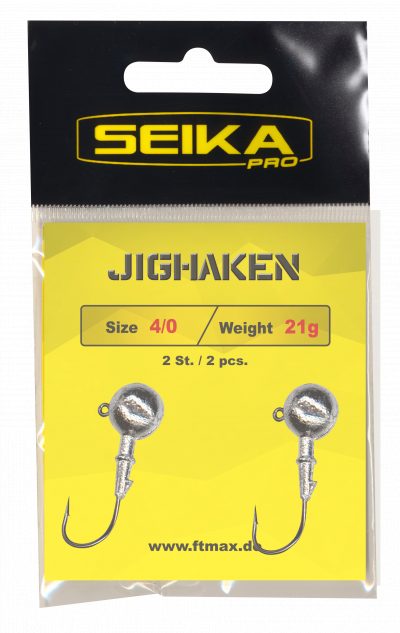 Jigköpfe 21 g Gr. 4/0 Inh. 2 Stk.
