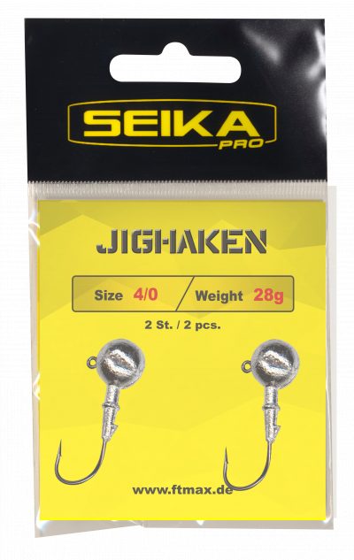 Jigköpfe 28 g Gr. 4/0 Inh. 2 Stk.