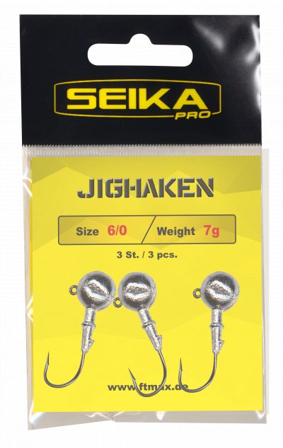 Jigköpfe   7 g Gr. 6/0 Inh. 3 Stk.