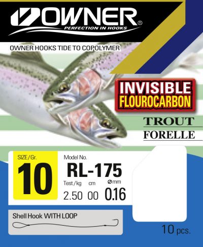 Owner Forelle blau Fluorocarbon 60cm #12