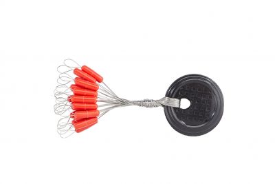 MK Adventure Schnurstopper lang, rot, 6mm