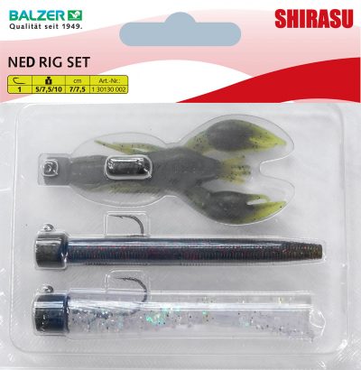 Ned Rig Set, 5cm, 7,5cm, 5g, 7,5g, 10g
