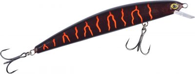 MK Zanderscheuche Wobbler, Black Albino, 11cm