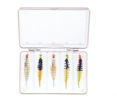 Trout Collector Sortiment mit Tungstenhaken Mix 2 Knoblauch 5cm