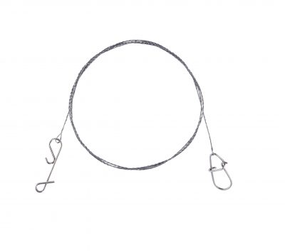 Tungsten Vorfach mit No Knot, 35cm, 10kg