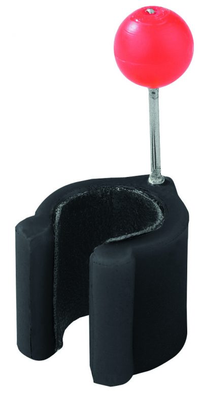 Rutenclip-Bissanzeiger schwarz 17-25mm