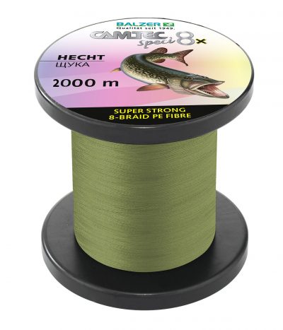 Camtec Speci 8x, Hecht 0,18mm, 2000m, dunkelgrün