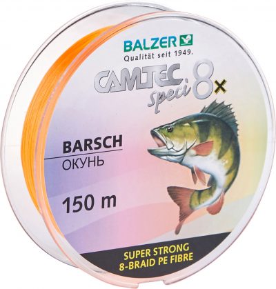 Camtec Speci 8x, Barsch 0,12mm, 150m, orange