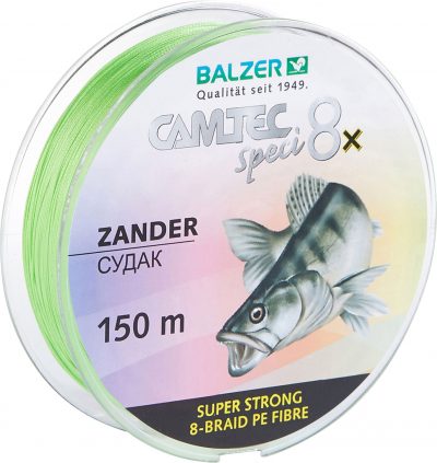 Camtec Speci 8x, Zander 0,14mm, 150m, chartreuse