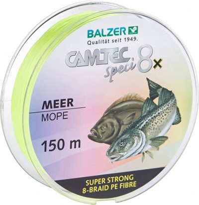 Camtec Speci 8x, Meer 0,21mm, 150m, gelb