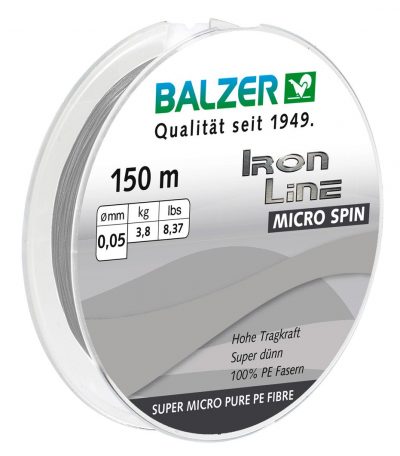 Iron Line 4 Micro Spin 150m 0,05mm