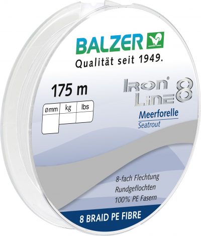 Iron Line 8x Seatrout, 0,12mm, 175m