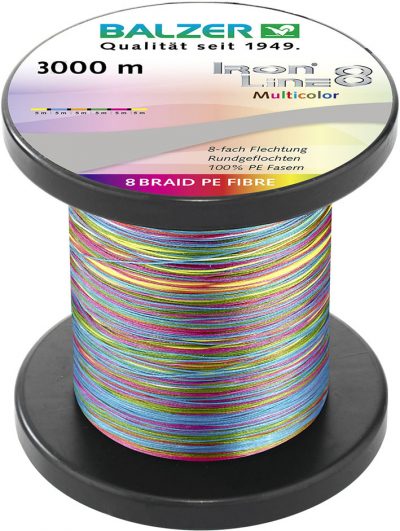 Iron Line 8 Multicolor 3000m 0,20mm