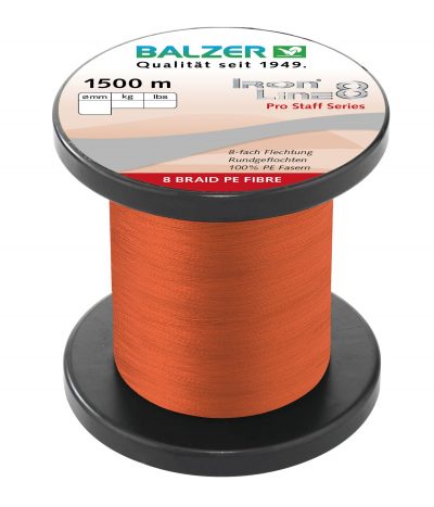 Iron Line Pro Staff 8-fach rot 1500m 0,12mm