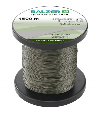 Iron Line 8 Catfish grün 1500m 0,40mm