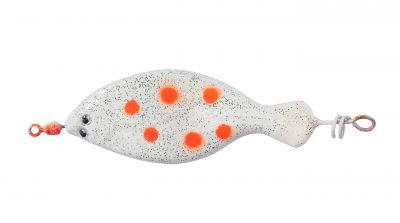 Edition Sea Anti-Tangle Plattfisch Blinker, 40g, Albino