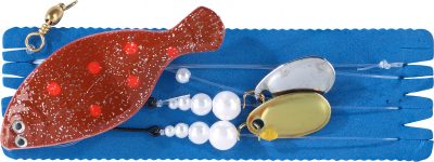 Inliner Plattfisch-Blinker, 60g, Scholle