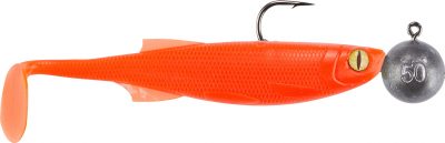71 Grad Nord Gummiset Pollack-Köhler, 30g und 50g, 10 und 12cm, Orange