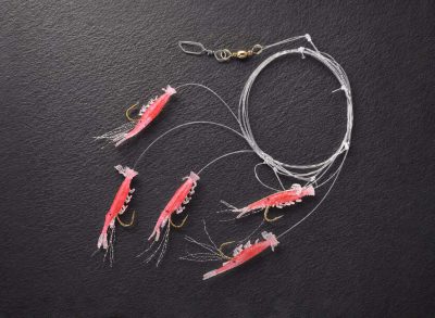 Edition Sea Hering Mini Shrimp Rig pink 0,45/0,45mm 130cm 5x