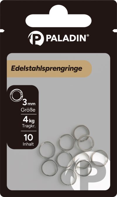 Edelstahlsprengringe 5mm Inhalt 10x