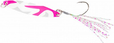Spoon Laxxer 2,8 g pink, weiß, silber / weiß