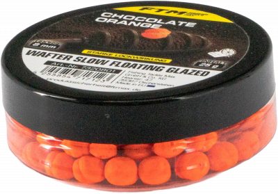 Wafter Slow Floating Glazed 8 mm Chocolate Orange