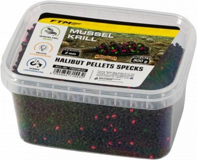 Amino Flash Halibut Pellets Specks Fluo Mussel / Krill
