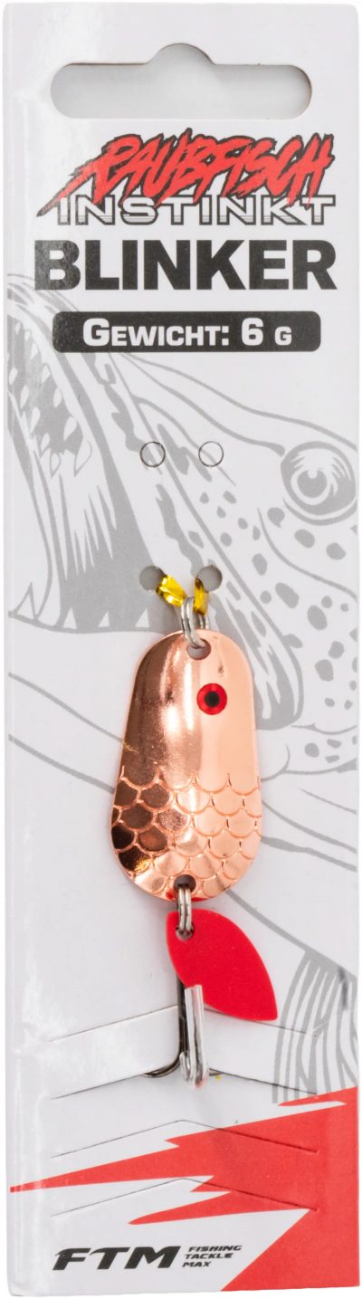 Raubfisch Instinkt Blinker Bronze 6 g