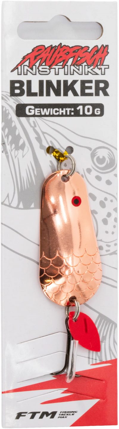 Raubfisch Instinkt Blinker Bronze 10 g