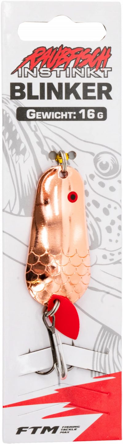 Raubfisch Instinkt Blinker Bronze 16 g