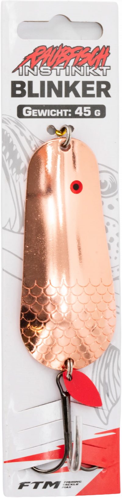 Raubfisch Instinkt Blinker Bronze 45 g