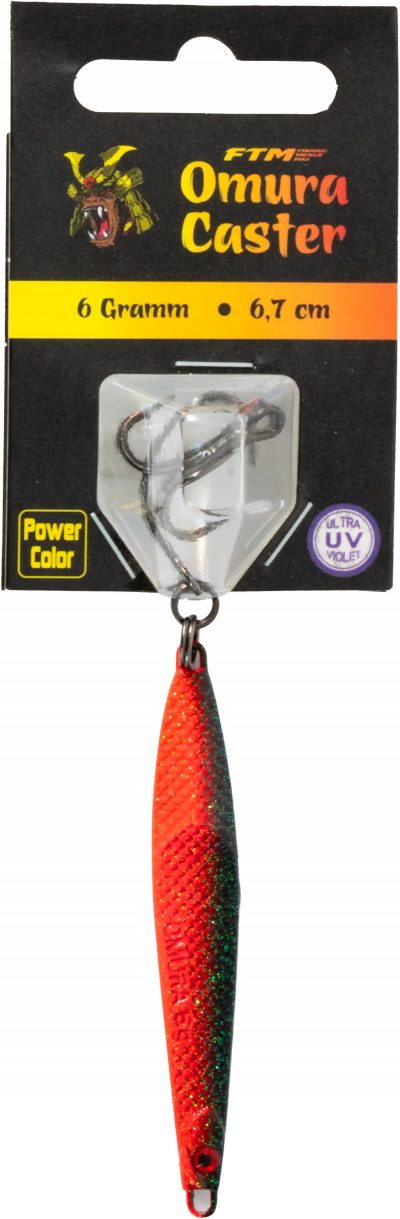 Omura Caster 6 g Farbe 13 Red Neck