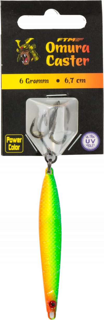 Omura Caster 6 g Farbe 17 Rainbow