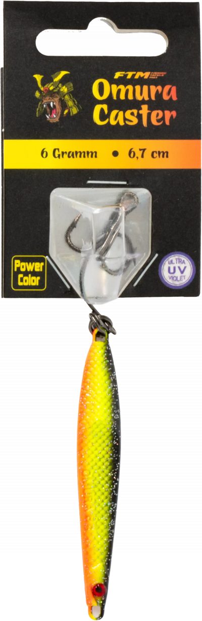 Omura Caster 6 g Farbe 18 Yellow Tiger